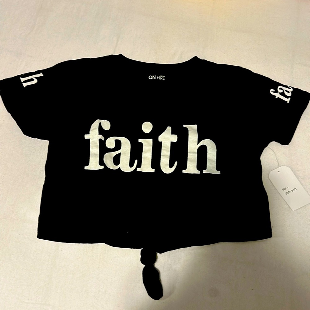 Faith crop top